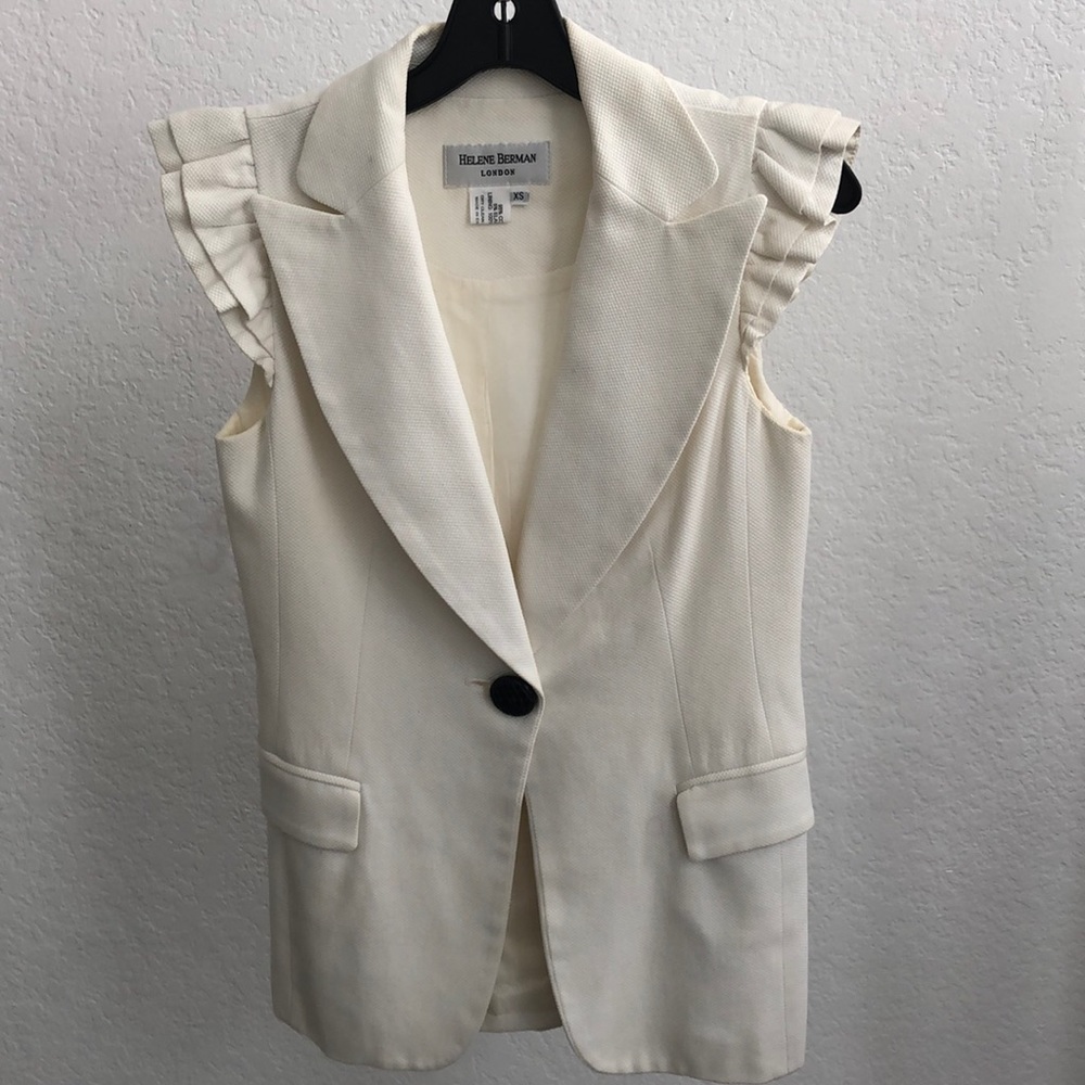 Helene Berman White Jacket